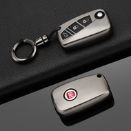 TPU Car Flip Key Case Cover For FIAT 500 Panda Stilo Ducato Punto Doblo Bravo 3 Button Fob keychain 
