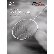 MIZUNO ALTIUS N-FEEL 3.5U Badminton Racket With Strings Thousand Handles Bag (Please Read The Detail