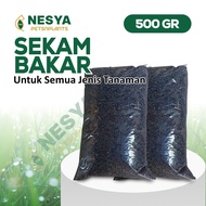 Sekam Bakar Sekam Mentah Media Tanam Sekam Arang Sekam Bakar 500 gram