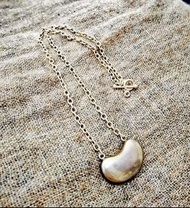 Georg Jensen 編號167 稀有大銀豆豆項鍊