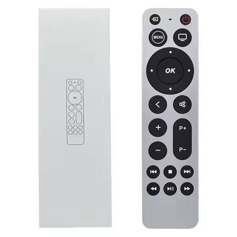 Universal Smart Remote Control for Apple TV 4K Four-in-One Compatible with TV1 TV2 TV3 TV4 TV5 TV6
