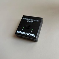 二進一 HDMI 切換器 4K 60Hz | HDMI Switch 2 In 1 Out (全新無用過) 電視/PS5/電腦適用