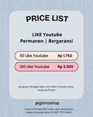 LIKE YOUTUBE PERMANEN