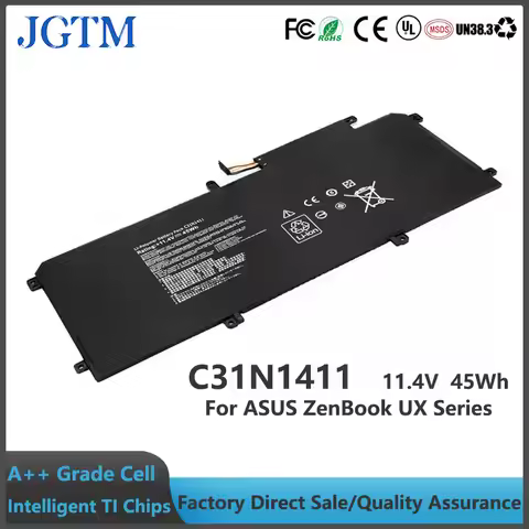 C31N1411 Laptop Battery For ASUS ZenBook UX305 UX305F UX305C UX305CA UX305FA U305 U305F U305L U305FA