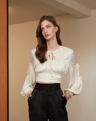 Dahlia Crop Blouse (3 Colors)