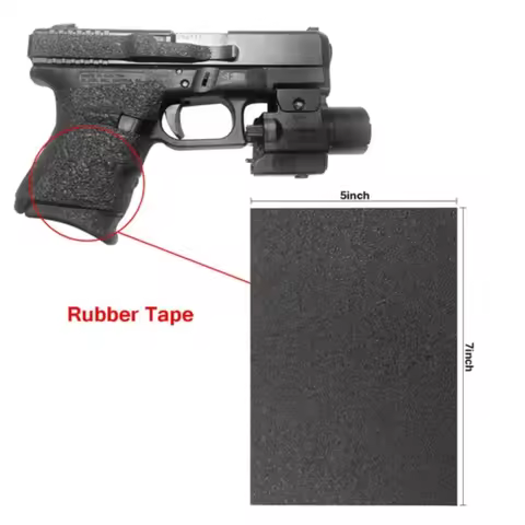Rubber grip non-slip sticker for Slim Plus Gen 1/2/3/4/5 G 17 19 20 21 22 23 25 26 27 33 9mm Glock S