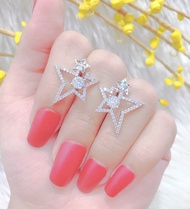 Bông Tai Nữ Bạch Kim Cao Cấp Mẫu N 21321-THÚY PHỤNG SHOP - Dùng đi tiệc cực kì sang trọng 35U BT2009