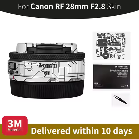 For Canon rf 28mm Skin Canon RF 28mm F2.8 Camera Lens Skin Anti-scratch Camera Lens Sticker protecti