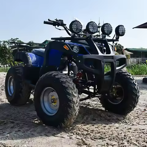 ATV 150cc, 4-Wheel Off-Road Buggy, Adult Dune Buggy, All-Terrain Quad Kart, Mountain Vehicle