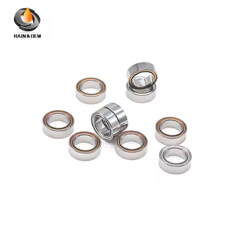 R166ZZ Bearing ABEC-7 (10PCS) 3/16"x3/8"x1/8" inch Miniature R166 ZZ Ball Bearings RC Model Parts