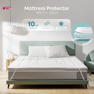 Topper 90x200 Mattress Protector Microgel Thick Soft Mattress Protector/ Mattress Base/