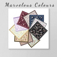 Tudung Bawal cotton berkualiti tinggi 45inch x 45inch