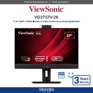 Viewsonic VG2757V-2K | 27" QHD | Video Conference Docking Monitor
