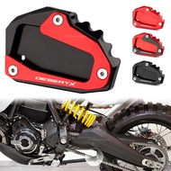 Motorcycle Kickstand Extension Plate Foot Side Stand Enlarge Pad For ducati desert x Desert X 2022 2