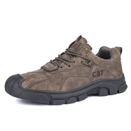 Men's Caterpillar Leather Shoes Fashion Low-top Trend Tooling Casual Shoes JL4E