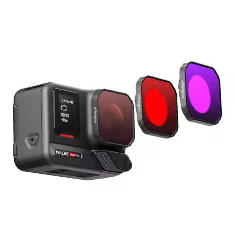 Diving Filter for Insta360 Ace Pro 2 Waterproof Anti-fog Protection Filters for Insta360 Ace Pro 2 A