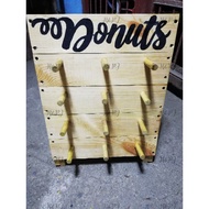 Wooden Donuts Stand PaloChina wood