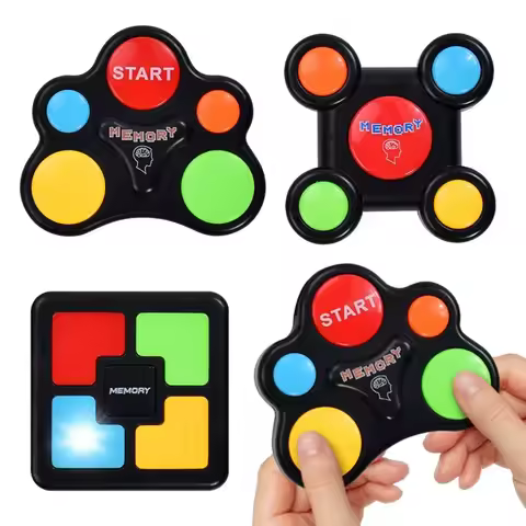 Educational Memory Game Console with Light Sound Toys Fun Children's Interactive Game Memory Trainin