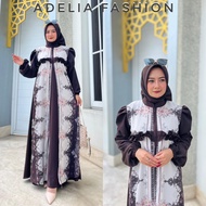 NURE - BAJU GAMIS SET HIJAB NAURA DRES  CERUTY BABYDOLL PREMIUM BONUS BROSS