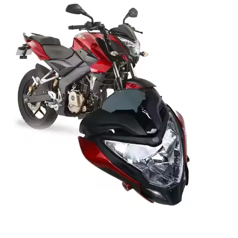 Motorcycle Headlight For BAJAJ PULSAR 150 200 Assembly Headlamp With Fairing PULSAR150 PULSAR200 Mot