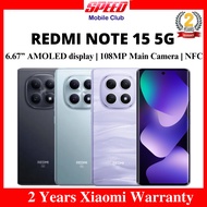 Redmi Note 15 5G (8/256GB) | Note 15 4G (8/256GB) | NFC | Local Set 2 Years Xiaomi Warranty | Note 1