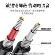 熱賣綠聯 雙蓮花頭音頻線2rca二對二紅白梅花插頭純銅信號輸出線AVDVD電視藍光機CD功放音箱音響連接線