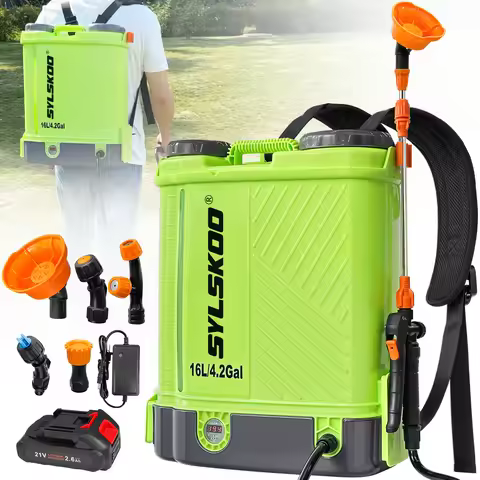 4.2 Gallon Weed Yard Sprayer,100 PSI Electric Graden Sprayer Works with Makita 18V Battery,Sprayers 