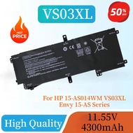 New 11.55V VS03XL Laptop battery For HP Envy 15-as000 as014wm as091ms as100 as101ng HSTNN-UB6Y 84904