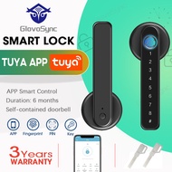 GLOVOSYNC Digital Lock Smart Lock Gate Lock Smart Door Lock Fingerprint Door Lock with Tuya App&amp;Key