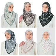 READY STOCK🇲🇾🇲🇾🇲🇾- Naelofar Soraya Square Bawal Neelofar Hijab Raya 2023