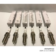 6pcs 12122158253 FR7NPP33 Spark Plugs Fits For BMW E81 E82 E87 E88 E90 E92 E93 E60 F10 328i 528i 528
