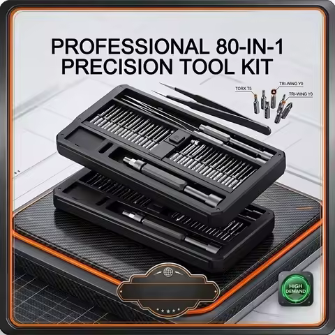 JIMIHOME Precision Screwdrivers DIY Repair Screw Driver S2 Alloy Steel Bits Tweezers Aluminum Alloy