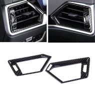For BMW 3-Series G20 G28 G21 2019-2023 Dashboard Side Air Outlet Vent Cover Trim Carbon Fiber Look D