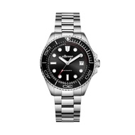 Ellesse Massimo 3 Hands Date Automatic Black Dial Stainless Steel Bracelet Men Watch W03-00860-002