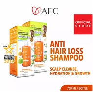 ★ [2 Bottles] AFC Shokaigan Shampoo ★ Anti Hair Loss Scalp Cleanse Hydration and Healthy Growth