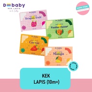 Kek Lapis Sarawak Versi Baby 10m+ De Baby | Baby Dessert Cake
