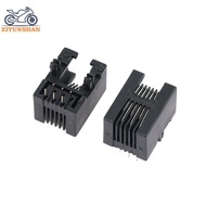 ziyunshan 10PCS RJ11 Telephone Socket Curved Pin 95001 4P4C 6P6C 6P4C Female Jack Pcb Connector Tele