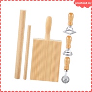 [SzluzhenbcMY] Gnocchi Pasta Maker Ravioli Stamp Cutters Gnocchi Board Pasta Making Tool Set for Hom