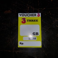 Cetak 12 Pcs Label Harga Voucher Kuota Internet (Bukan Voucher Fisik)