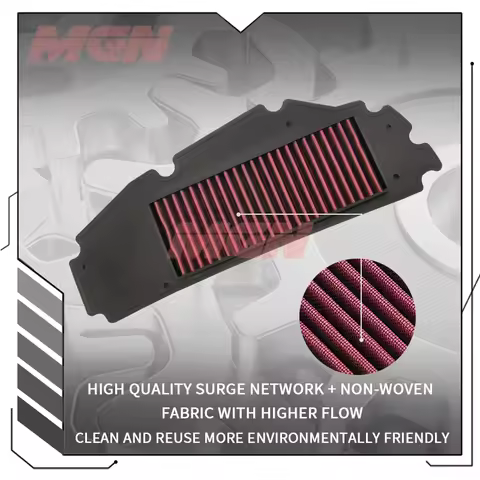 Motorcycle Air Filter Intake Cleaner For SYM GTS300i CRUISYM300i RV250 GTS300 JOYMAX300 RV JOYMAX GT