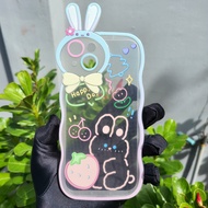 Cute wavy rabbit ears case for iPhone