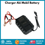 Charger Aki Mobil Smart Battery Charger 12V 20-120AH / Charger Carger Cas Casan Chasan Charge Pengis