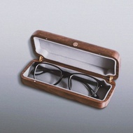 木質眼鏡盒【可免費刻英文】眼鏡收納盒 (胡桃木) 禮物
