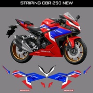 stiker striping motor honda cbr 250rr new edisi tricolor / sticker decal cbr250 rr new Motorcycle