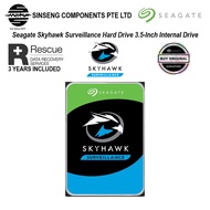 10TB Seagate Skyhawk AI 3.5'' Surveillance LOCAL Hard Disk Drive (HDD) ST10000VE001