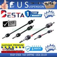 1SET 2PIECES / 1 PIECE BARU DRIVE SHAFT -RANDOM/ BESTA BRAND - PROTON SAGA BLM 1.3 AT 1.6 MT/FL 1.3 