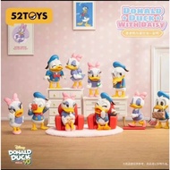 52TOYS Disney Donald Duck 90th Anniversary Donald Duck With Daisy Series Blind Box Toy Collection