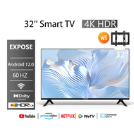 EXPOSE ทีวี 55 นิ้ว โทรทัศน์ สมาร์ททีวี Smart TV 4K Android 14 ราคาถูกๆ แอนดรอย ทีวีจอแบน MONOMAX Ne