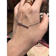 European Daigou Chopard/Chopard Water CUBE Necklace 18K Gold Diamond ICE CUBE ICE CUBE Clavicle Chai