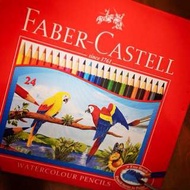 「輝柏 FABER-CASTELL 水性色鉛筆24色」